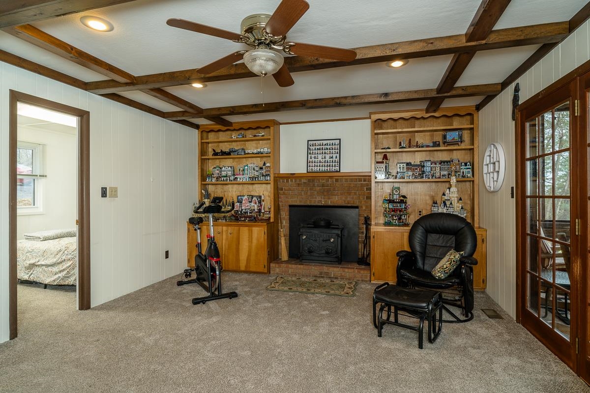 188 New Market Reservoir Road New Market, VA 22844 - Photo 8 of 61 Cozy living space with rustic charm.
