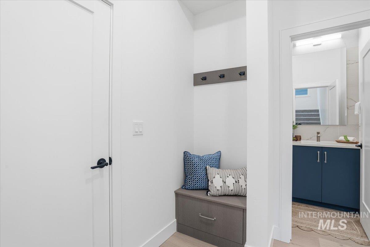 11733 North Rabbitbrush Way Boise, ID 83714 - Photo 20 of 31 Mudroom with light wood finished floors and baseboards