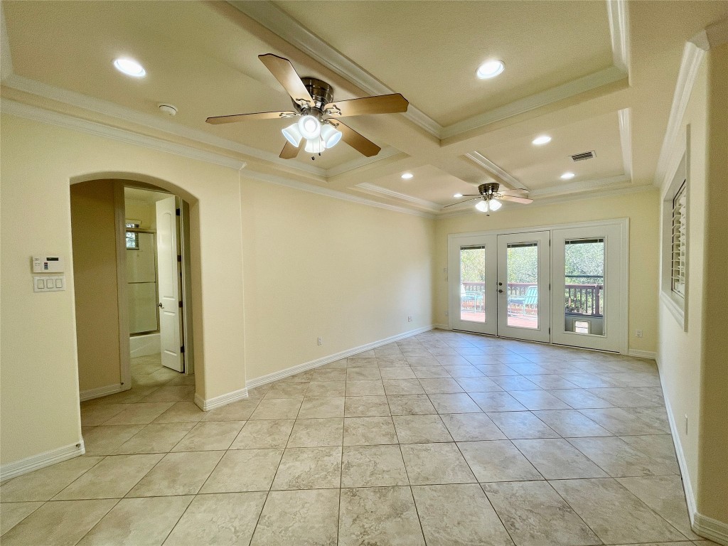 20603 Highland Lake Loop Lago Vista, TX 78645 - Photo 10 of 37 a view of an empty room with a window