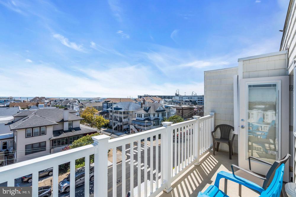 812 Ocean Avenue, Unit 420 Ocean City, NJ 08226 - Photo 17 of 20 a view of a city from a balcony