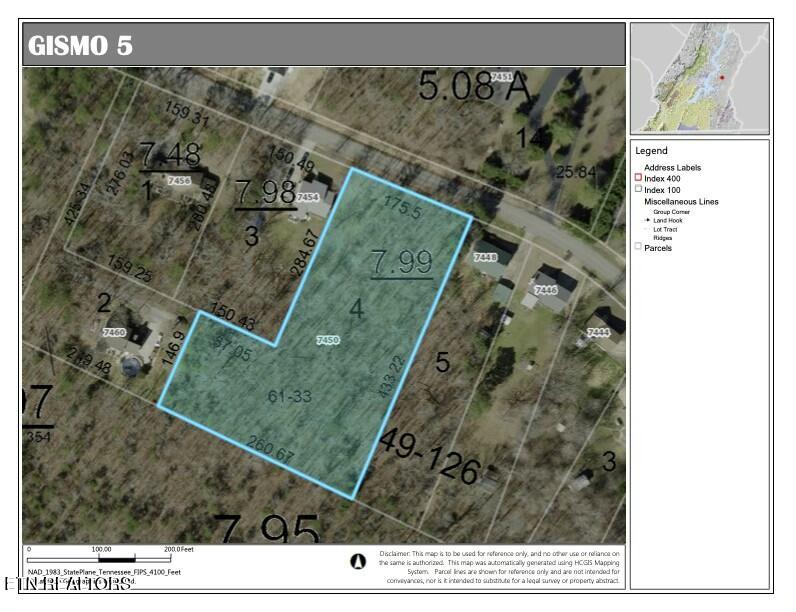 7450 Chad Road Harrison, TN 37341 - Photo 3 of 6 Birds Eye View