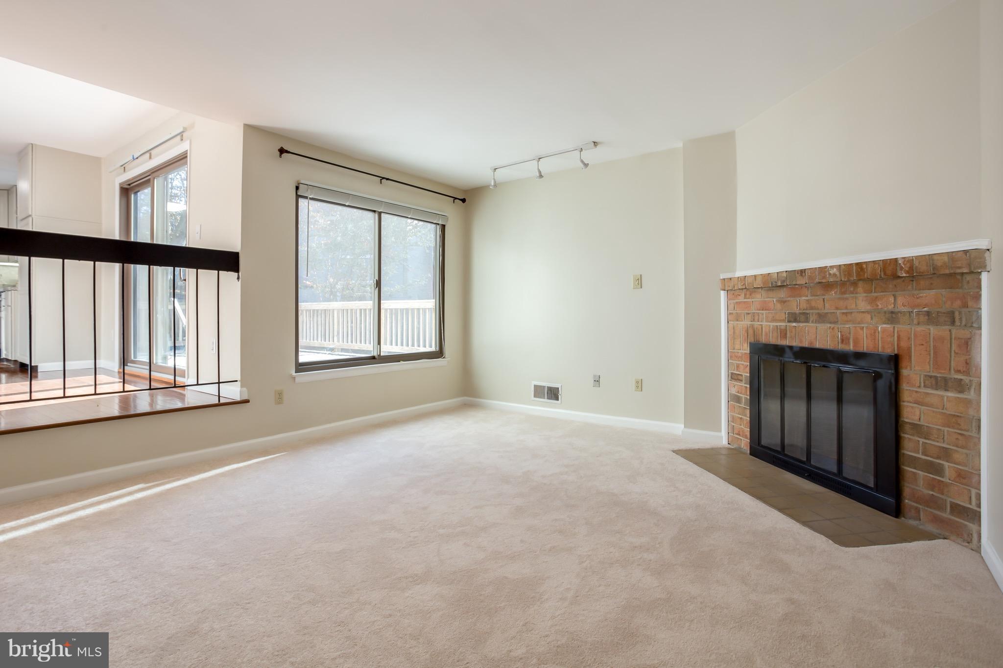 10901 Knights Bridge Court Reston, VA 20190 - Photo 13 of 30 Family Room - Wood Fireplace