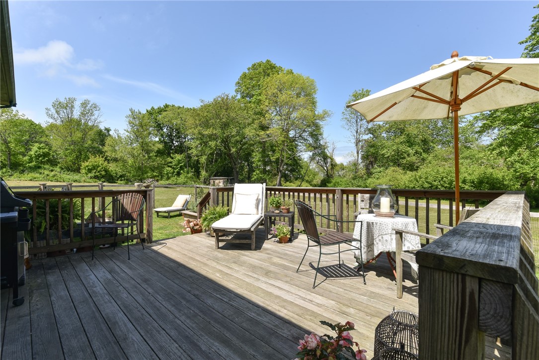 16 Biscuit City Road Richmond, RI 02836 - Photo 12 of 39 Beautiful view of the yard from the deck