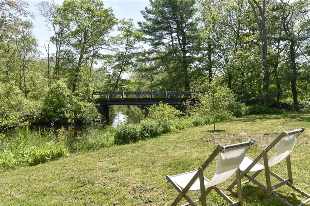 16 Biscuit City Road Richmond, RI 02836 - Photo 28 of 39 Lovely view from the yard of the one-lane bridge over the river