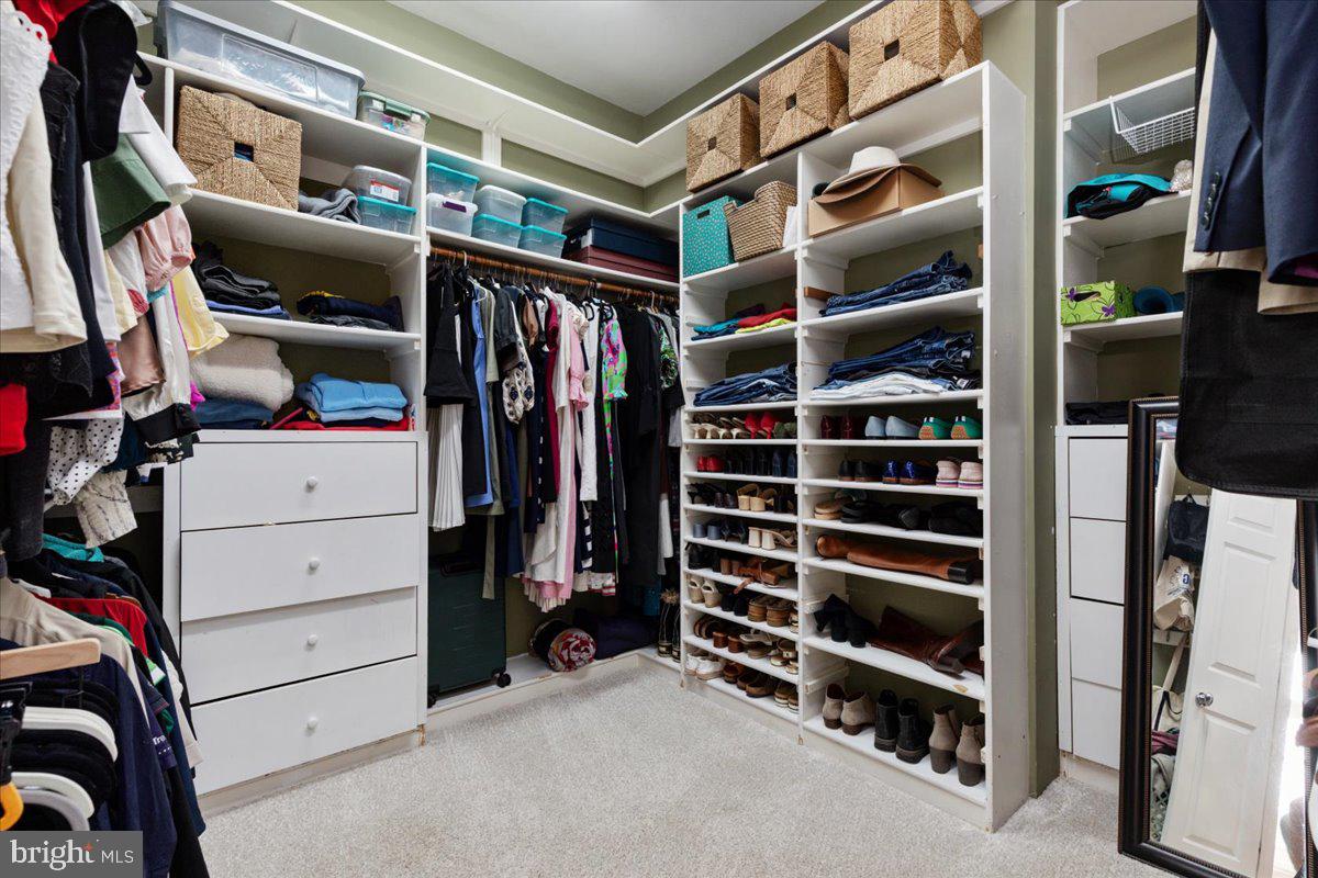 14915 Alpine Bay Loop Gainesville, VA 20155 - Photo 31 of 105 a view of walk in closet with clothes and shoes