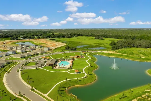 a view of a swimming pool