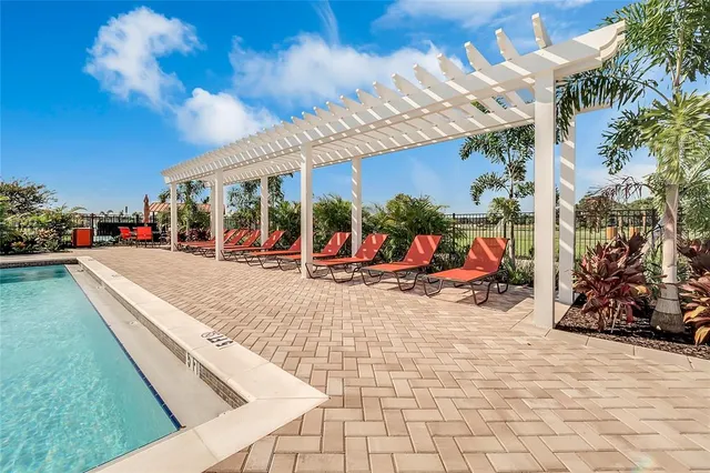 a view of a house with a patio