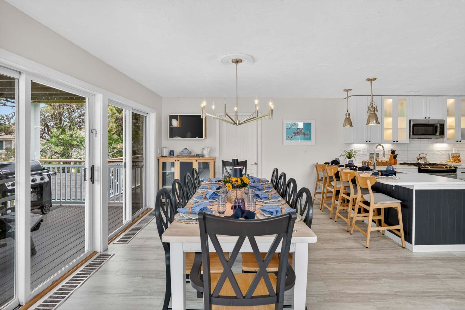 9 Thaxter Lane Edgartown, MA 02539 - Photo 12 of 53 a view of a dining room with furniture window and wooden floor