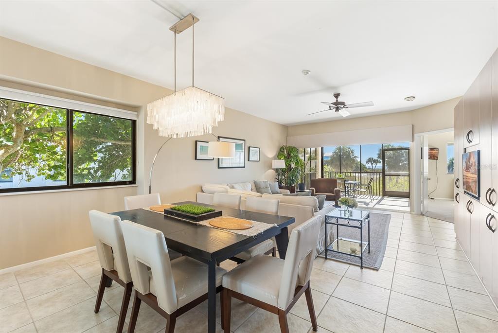 5000 Gasparilla Road, Unit 53A Boca Grande, FL 33921 - Photo 7 of 55 a view of a dining room with furniture window and outside view