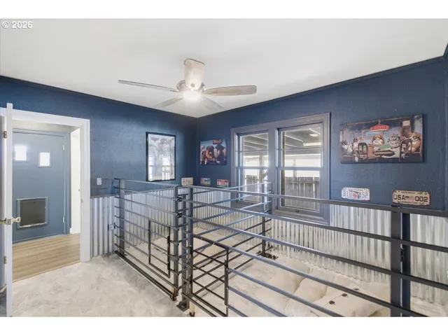 a bathroom with a double vanity sink mirror and