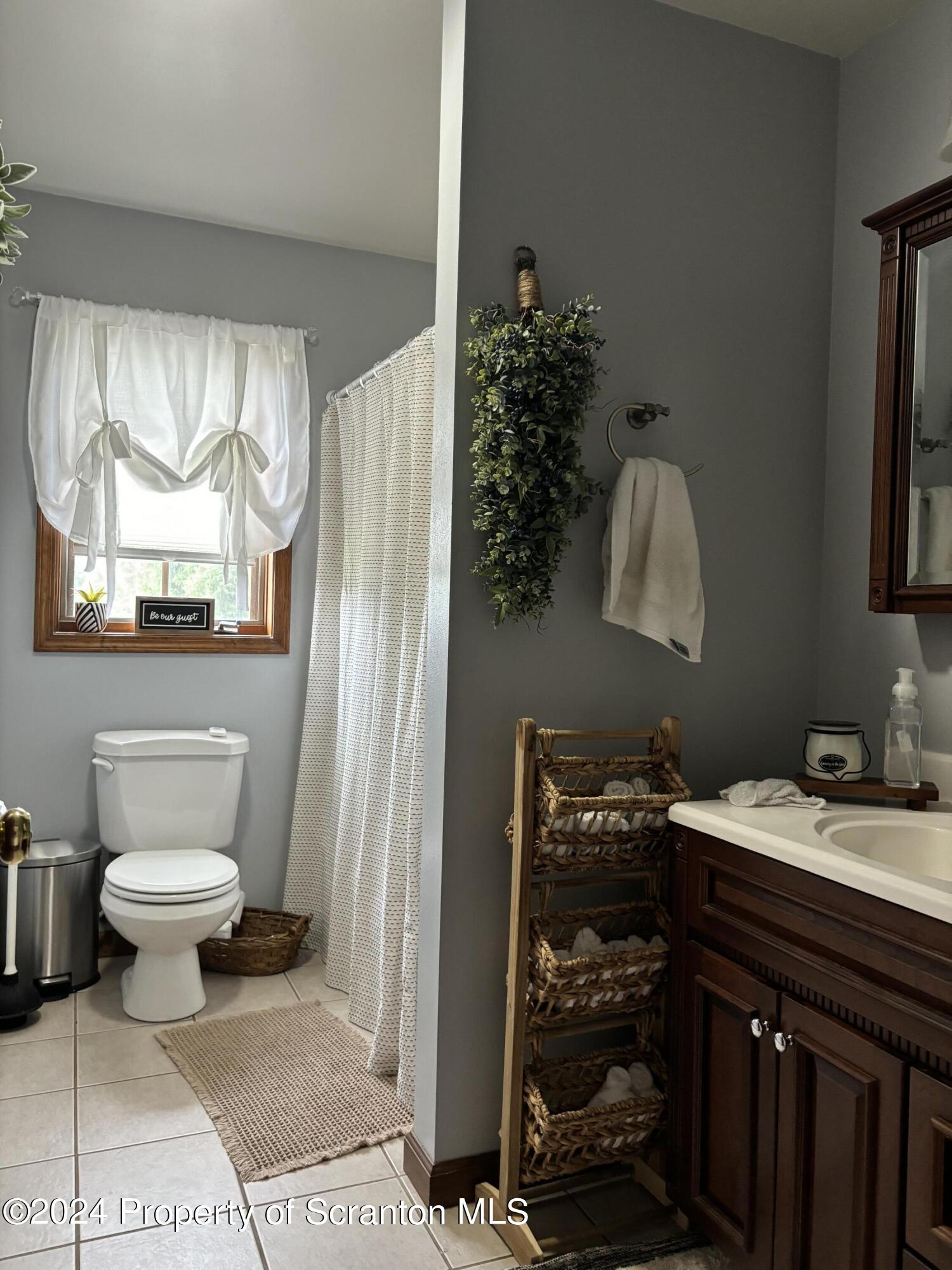 2053 Silver Creek Road Montrose, PA 18801 - Photo 4 of 10 a bathroom with a sink toilet and a mirror