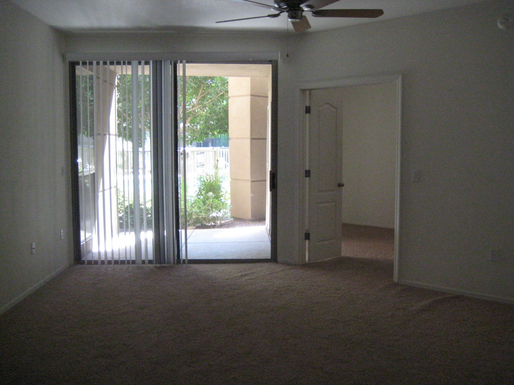 1701 East Colter Street, Unit 163 Phoenix, AZ 85016 - Photo 3 of 4 Great Room overlooking pool