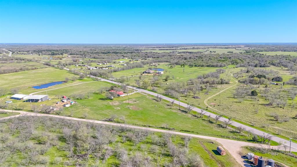2 R Fm 637 Corsicana, TX 75109 - Photo 9 of 19 Birds eye view of property with a water view and a rural view