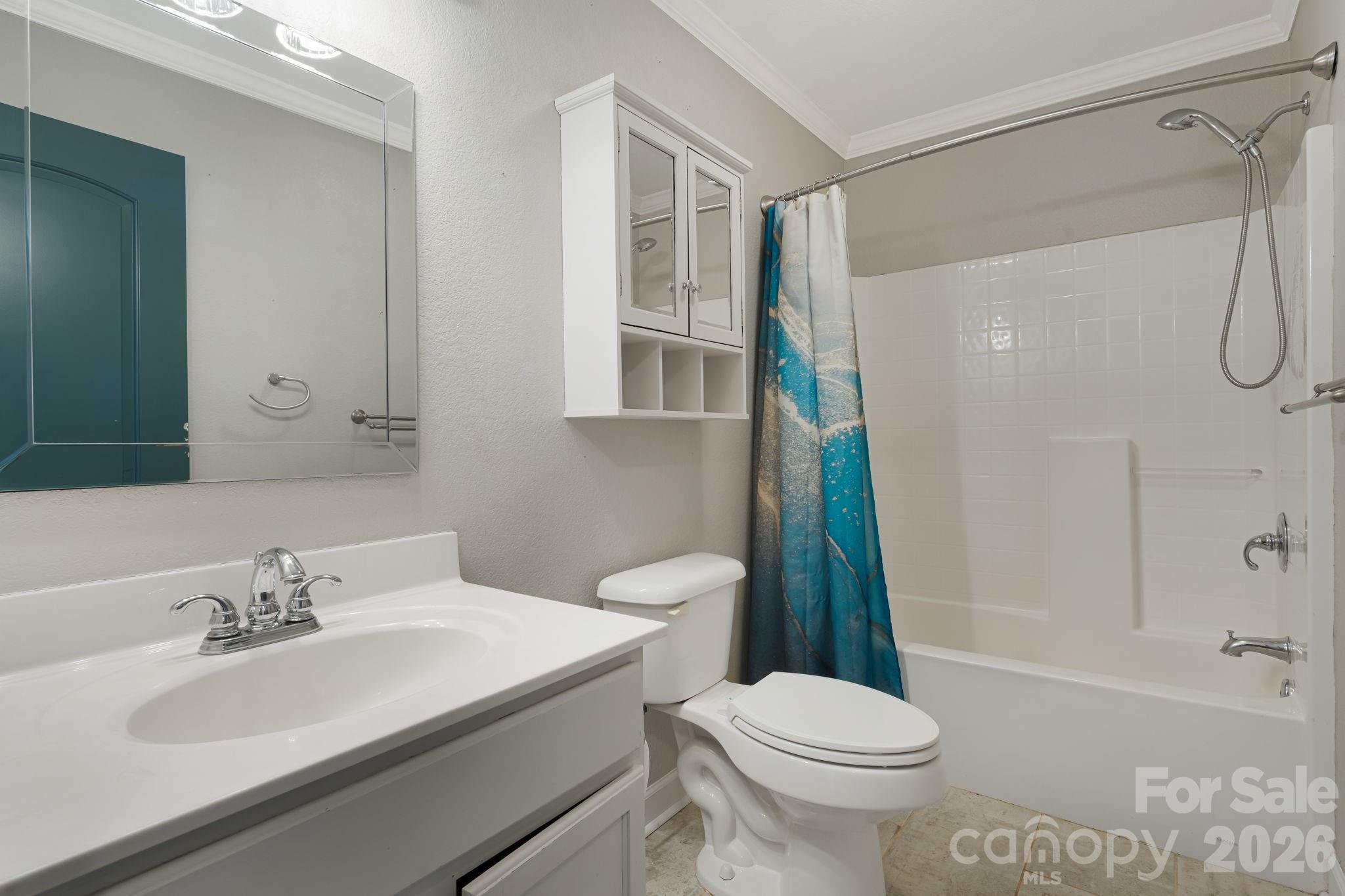2011 Edgerton Road Mill Spring, NC 28756 - Photo 17 of 31 a bathroom with a sink toilet and shower