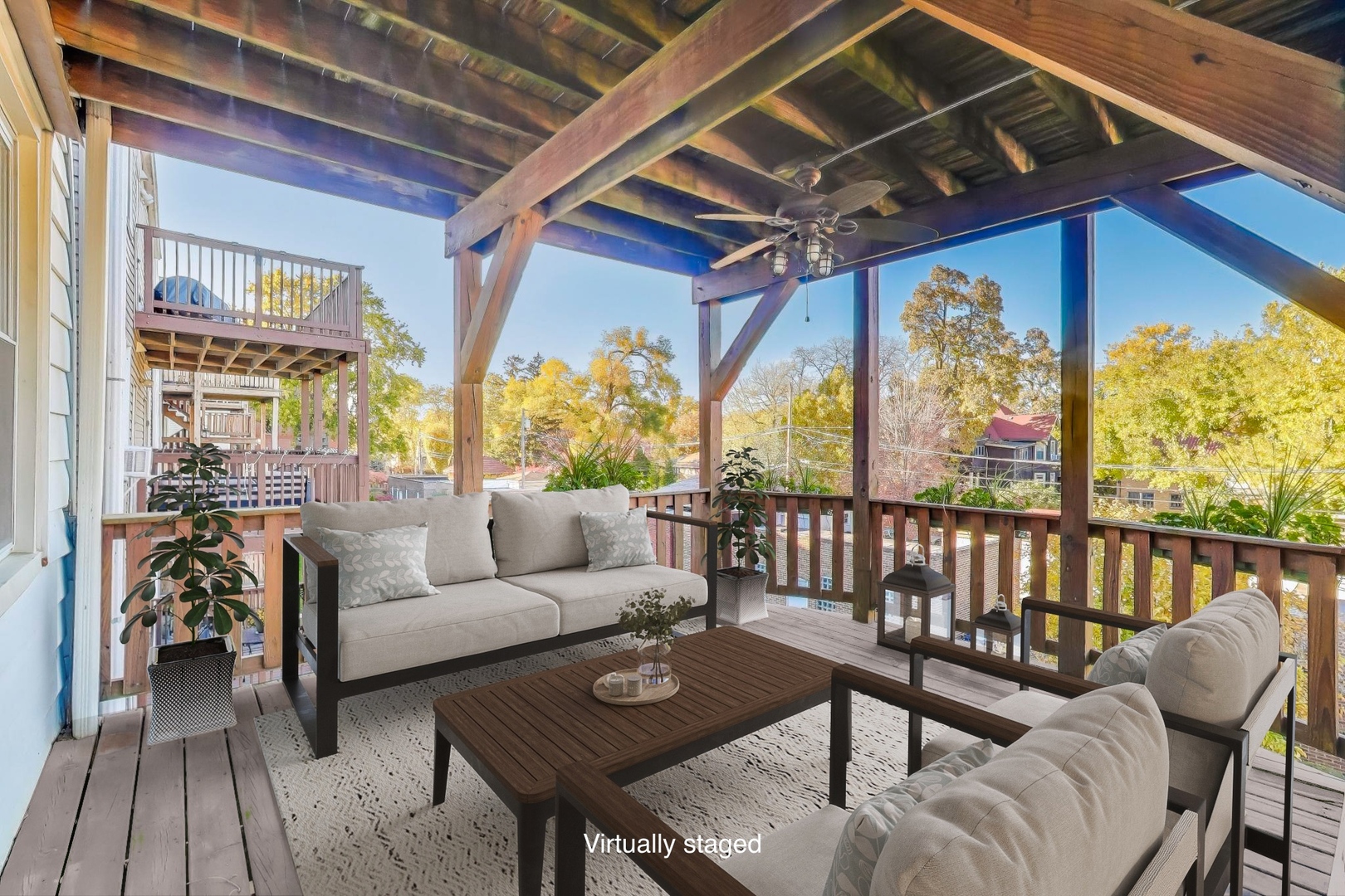 7346 Lake Street, Unit 2W River Forest, IL 60305 - Photo 23 of 30 a living room with furniture and a wooden floor