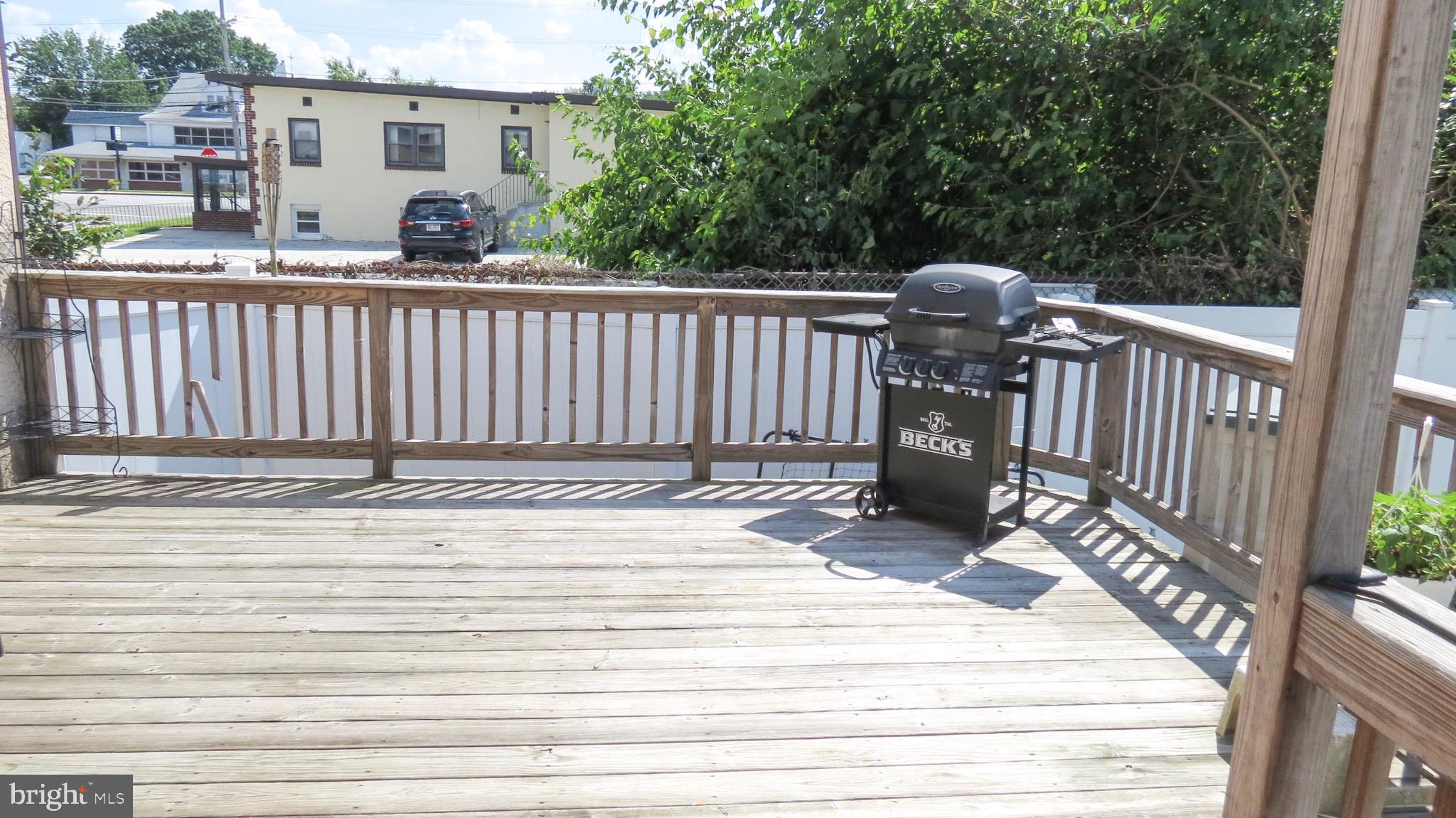 18 Ridge Boulevard Brookhaven, PA 19015 - Photo 28 of 29 Rear deck, fenced yard