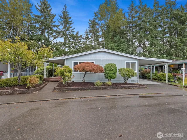 front view of house with a street