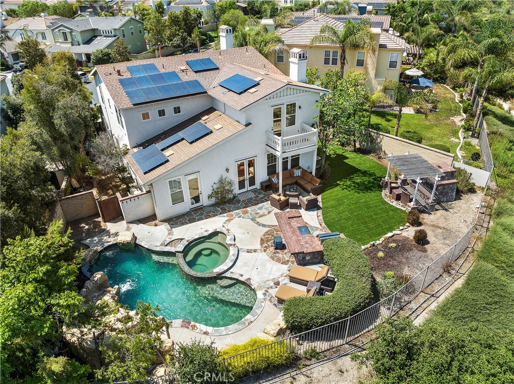 15 Corte Limonada San Clemente, CA 92673 - Photo 2 of 64 an aerial view of a house with garden space and swimming pool
