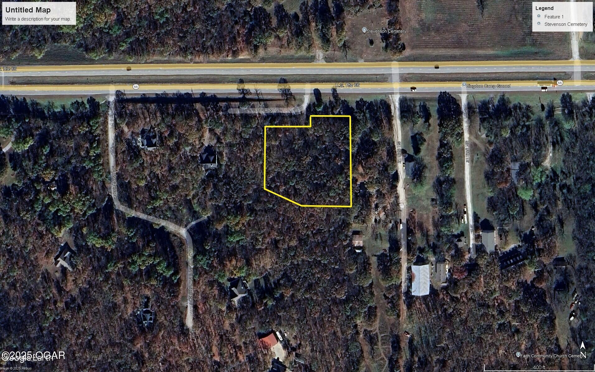0 Southeast Rdg Lane Galena, KS 66739 - Photo 1 of 1 Timber Ridge aeral Lot 1