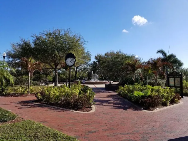 a view of a lake with houses