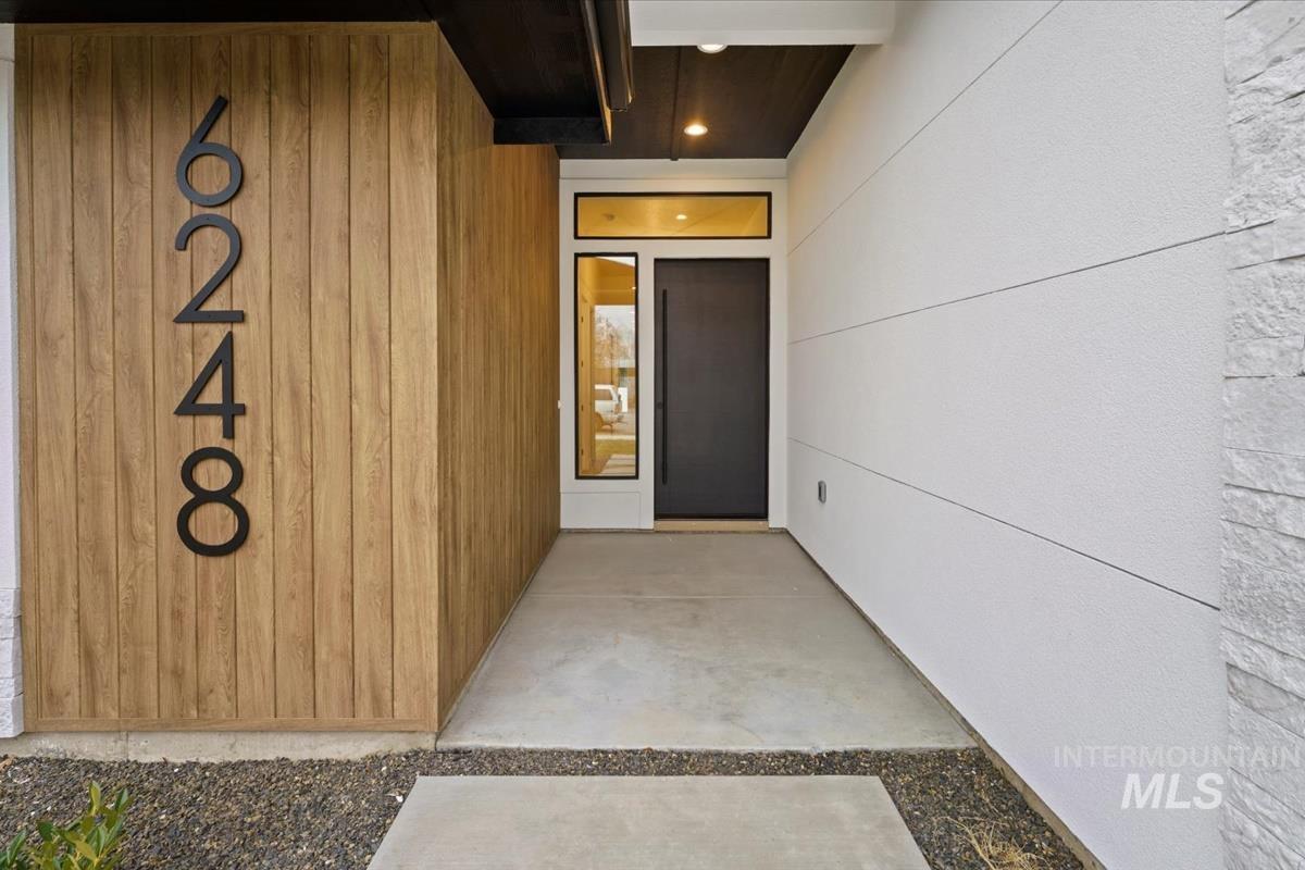 6248 West Elmer Street Boise, ID 83703 - Photo 2 of 40 Property entrance featuring a patio area