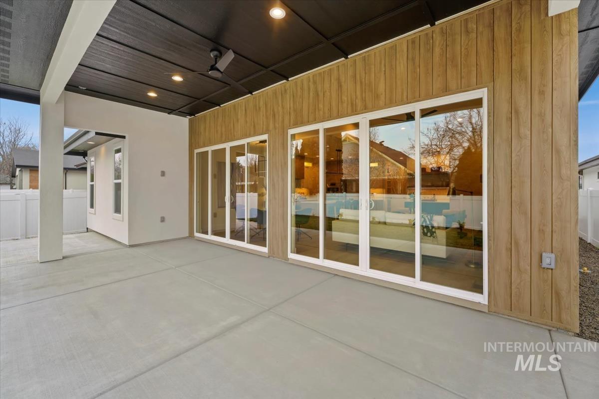 6248 West Elmer Street Boise, ID 83703 - Photo 35 of 40 View of patio / terrace featuring ceiling fan