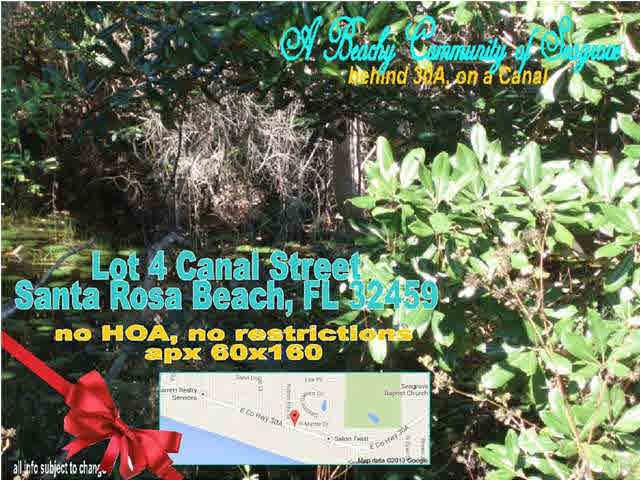 in the Heart of Seagrove! built a vacation cottage or hold for investment!