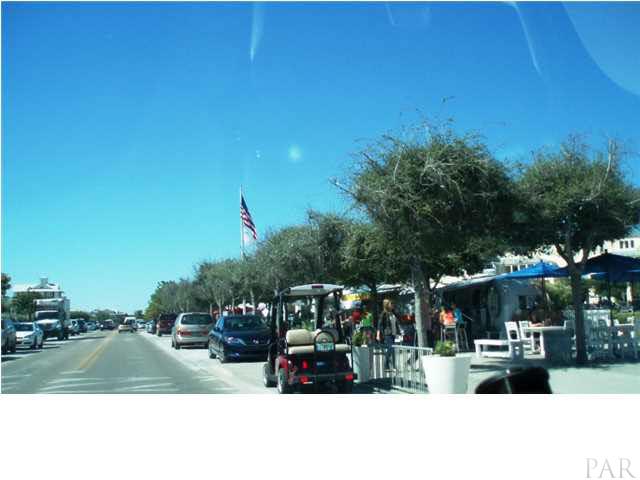Lot4 Canal Street Santa Rosa Beach, FL 32459 - Photo 12 of 16 30A street scene with open air dining