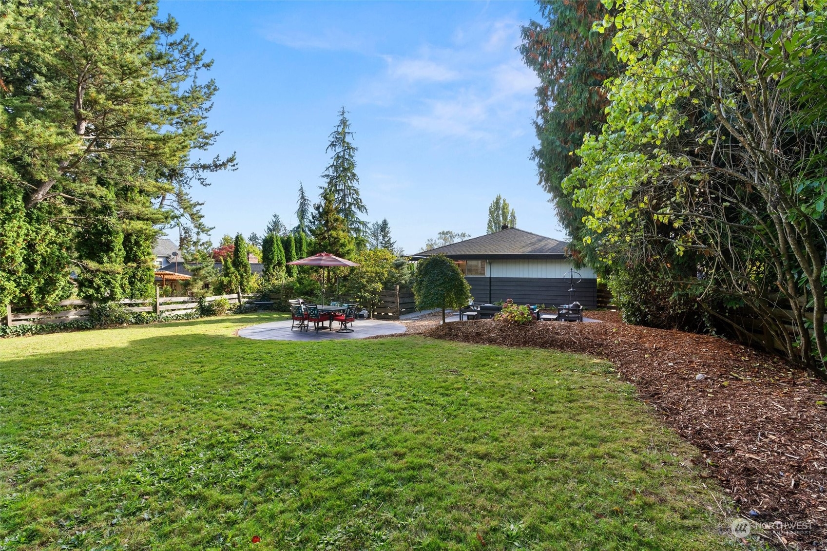 3616 Southwest 112th Street Seattle, WA 98146 - Photo 35 of 40 a view of a house with backyard and sitting area
