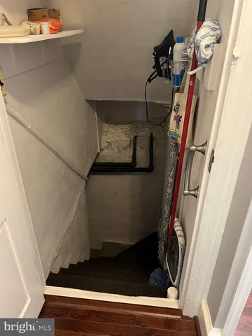 a view of water heater room