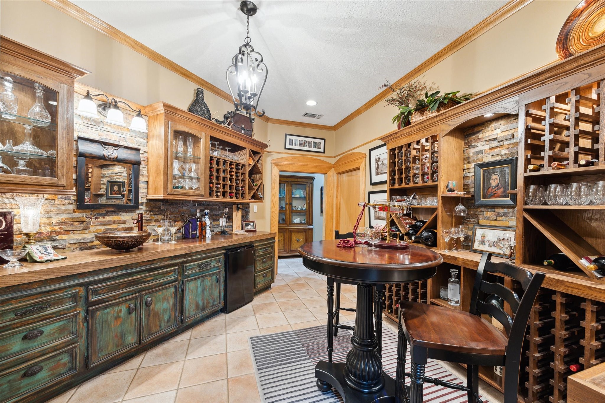 1224 Haines Road Sheridan, TX 77475 - Photo 19 of 49 Wine room