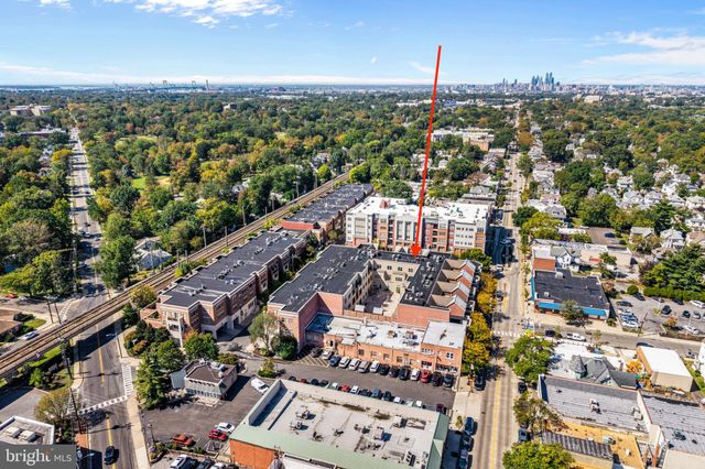 an aerial view of city