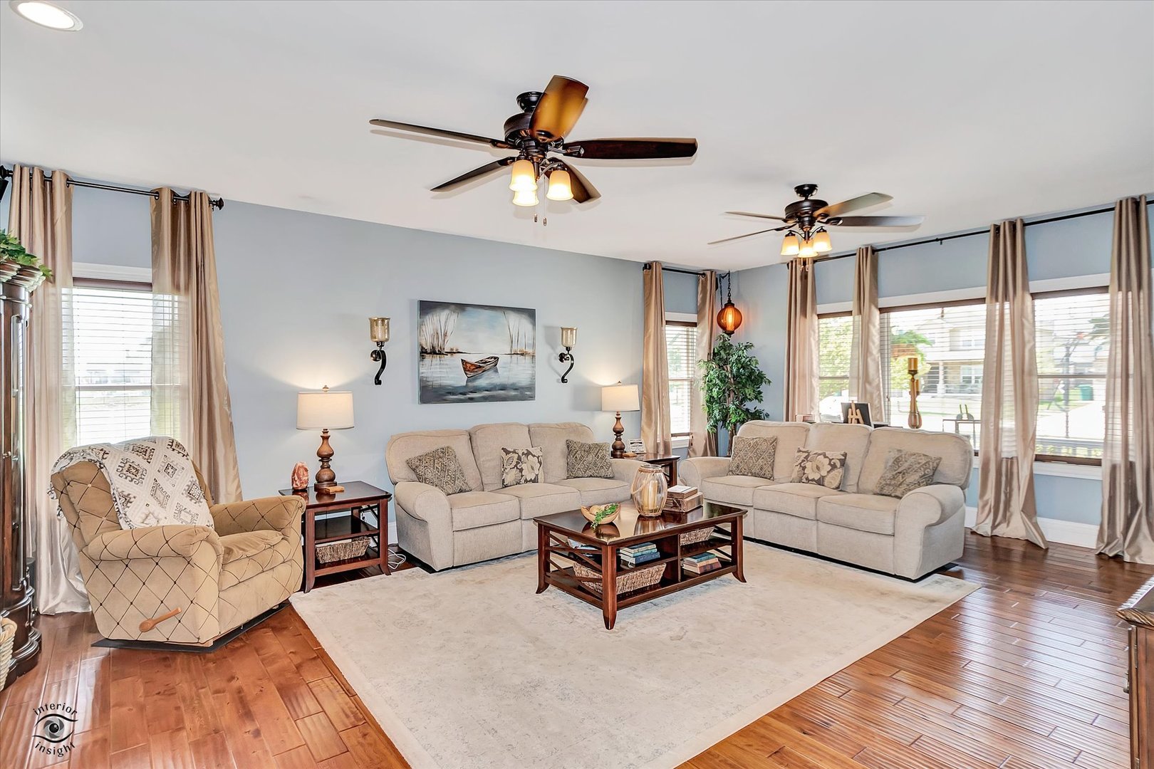 23933 Roberts Street Manhattan, IL 60442 - Photo 2 of 26 a living room with furniture and a large window