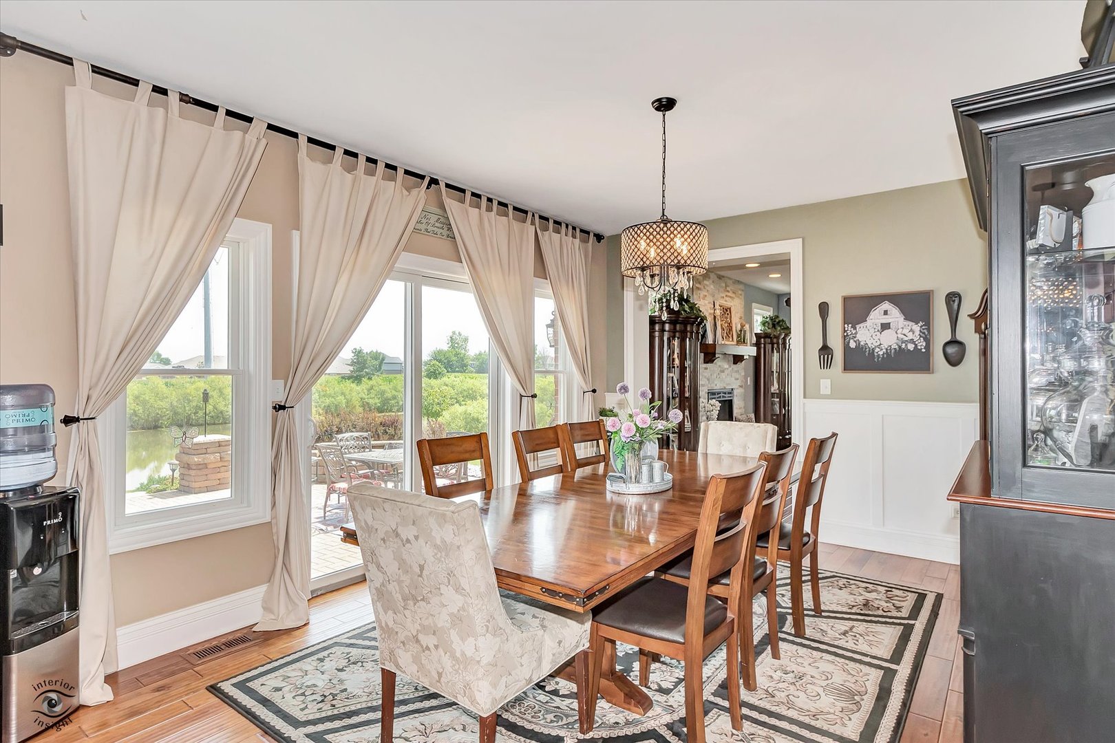 23933 Roberts Street Manhattan, IL 60442 - Photo 4 of 26 a dining room with furniture window wooden floor
