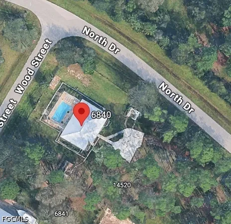 a view of a house with pool