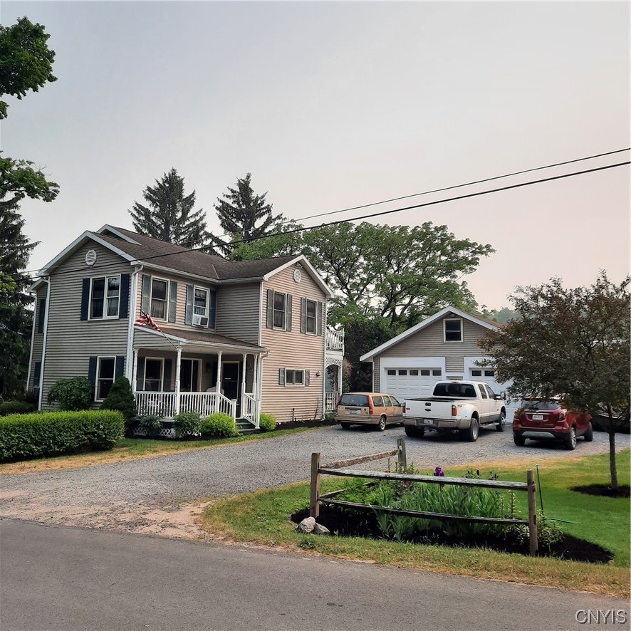 3635 Potash Hill Road Vernon Center, NY 13477 - Photo 1 of 1 Front view of home and garge