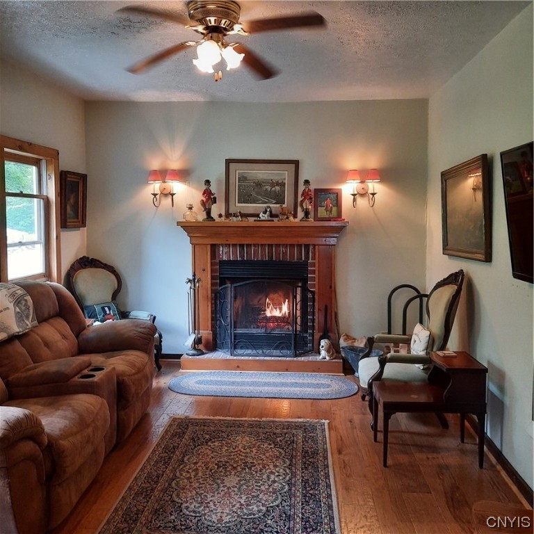 3635 Potash Hill Road Vernon, NY 13477 - Photo 17 of 46 Family Room with Wood Burning Fireplace
