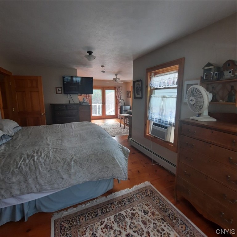 3635 Potash Hill Road Vernon, NY 13477 - Photo 33 of 46 Main Bedroom opens to back upper deck