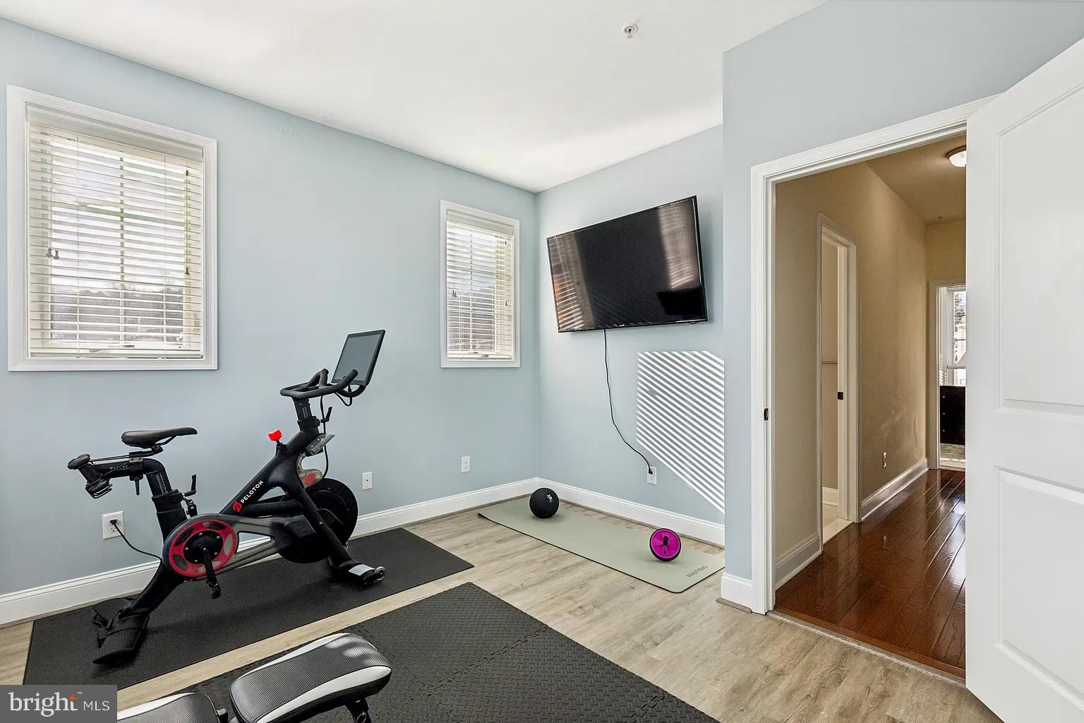 103 Front Street Conshohocken, PA 19428 - Photo 18 of 34 a room with gym equipment and a window
