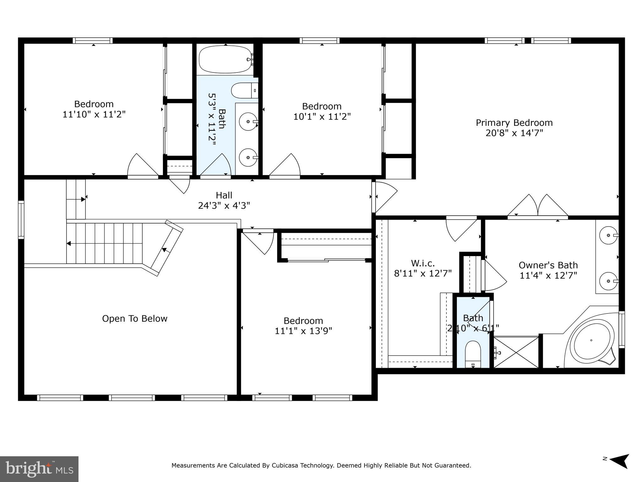 236 Wickersham Road Oxford, PA 19363 - Photo 28 of 30 Floor Plan: Upper Level