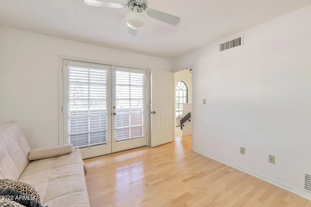 a view of livingroom with furniture and window