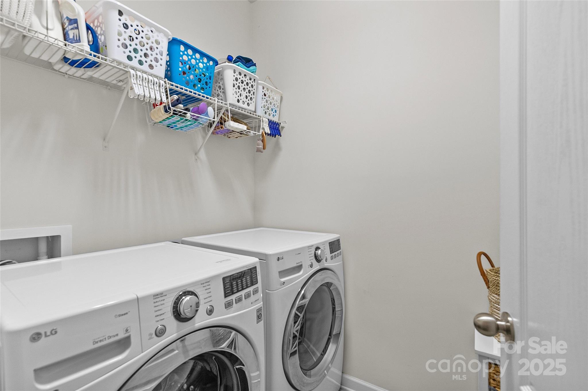 5828 Eleanor Rigby Road Charlotte, NC 28278 - Photo 34 of 39 a utility room with dryer and washer