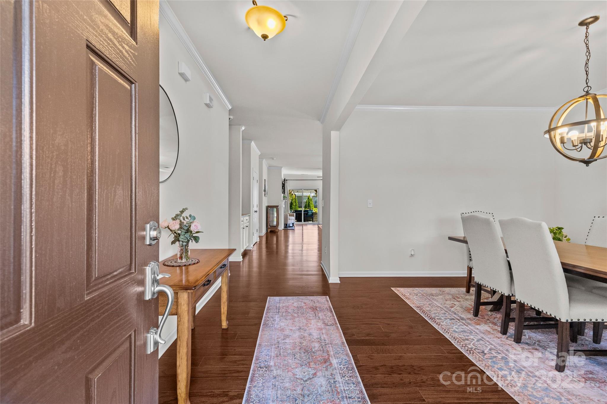 5828 Eleanor Rigby Road Charlotte, NC 28278 - Photo 6 of 39 a living room with furniture and wooden floor