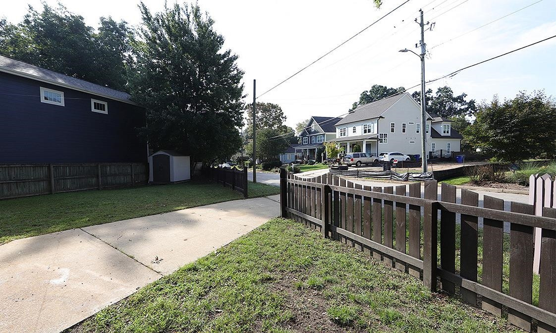 108 Georgetown Road Raleigh, NC 27608 - Photo 12 of 14 Back yard/Off Street Parking