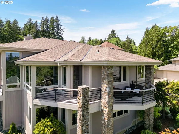 a front view of a house with a porch