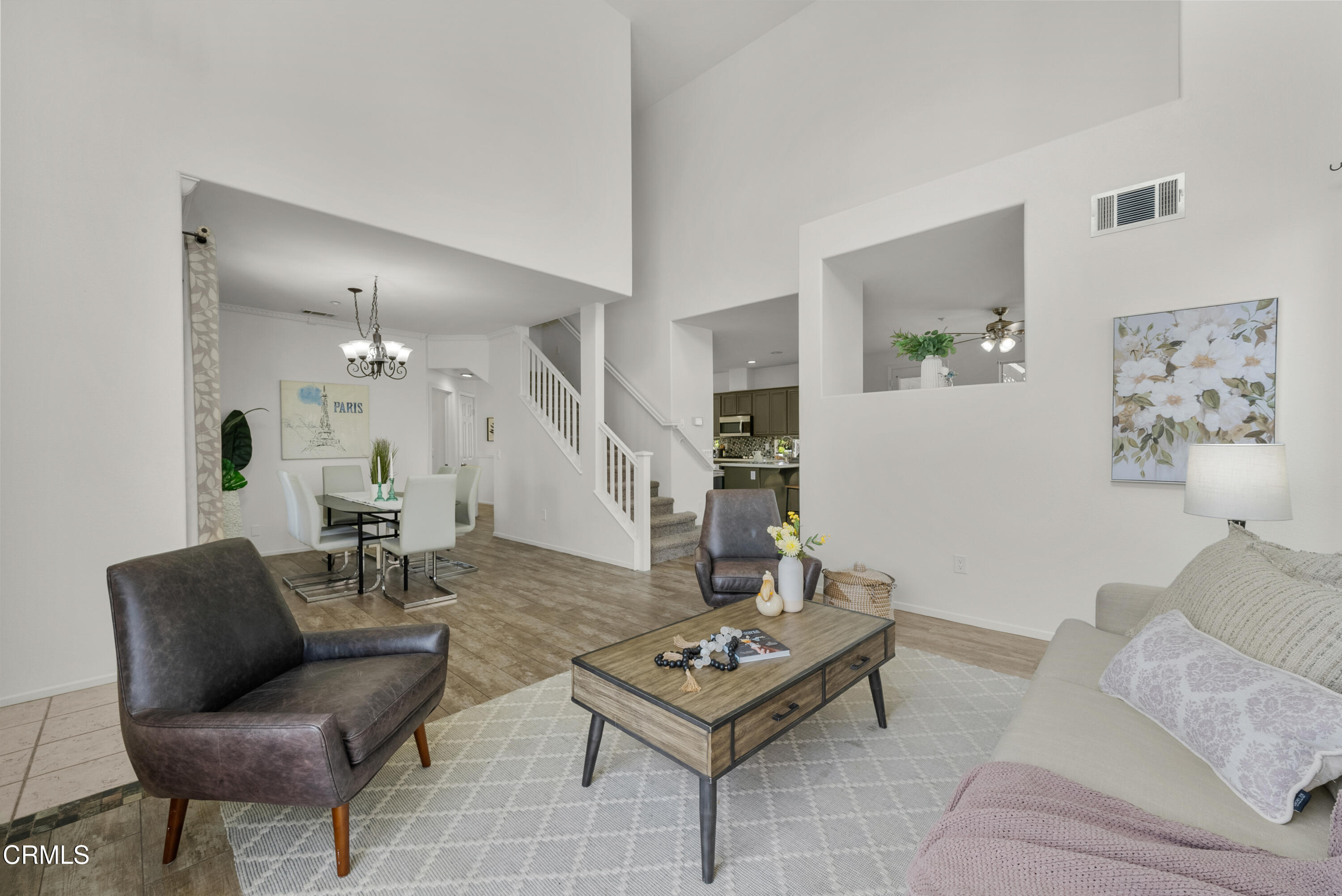 3543 Monte Carlo Drive Oxnard, CA 93035 - Photo 4 of 36 a living room with furniture and wooden floor