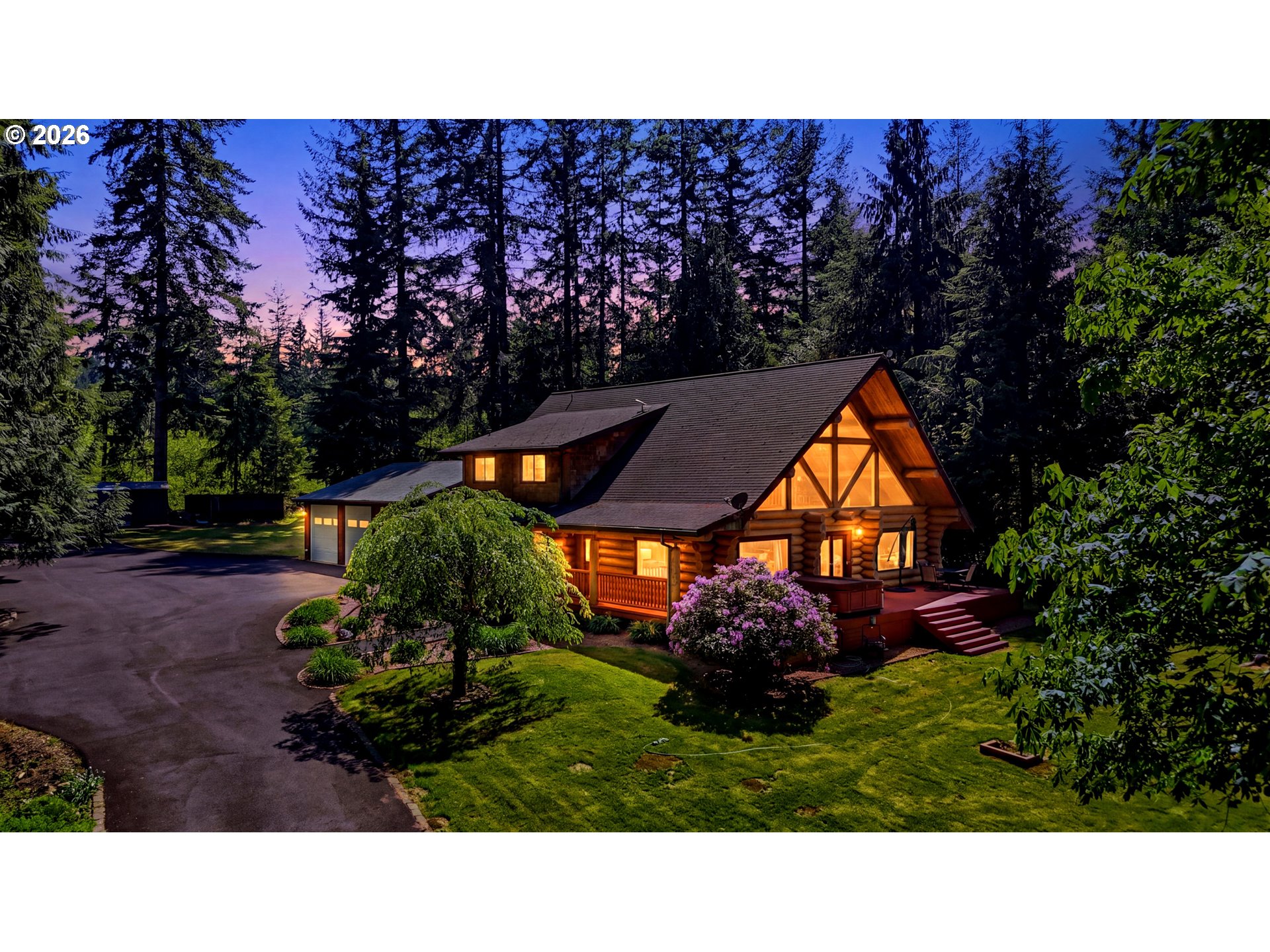 390 Spruce Creek Road Longview, WA 98632 - Photo 2 of 45 a black and white photo of a house