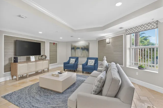 a view of a dining area with furniture