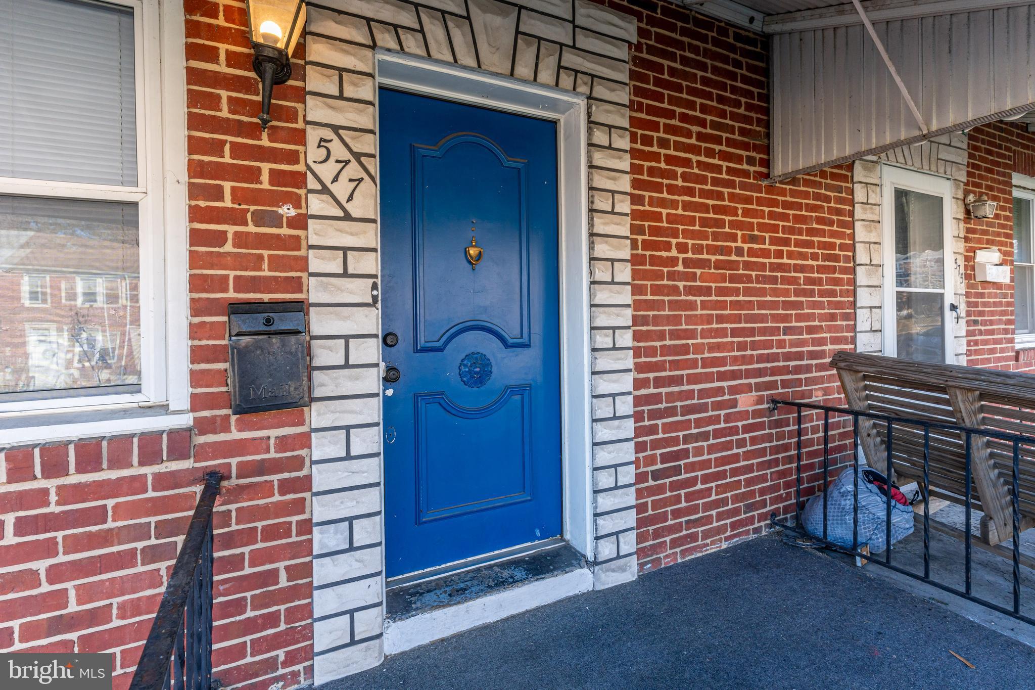 577 Welbrook Road Baltimore, MD 21221 - Photo 4 of 31 a view of front door of house and outdoor space