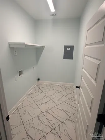 a bathroom with a sink and vanity